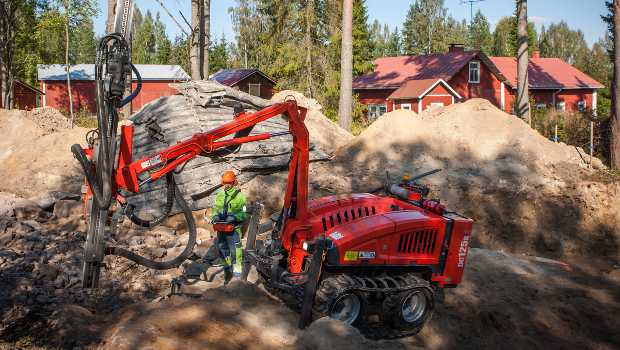 Bauma : Sandvik lance une foreuse compacte télécommandée