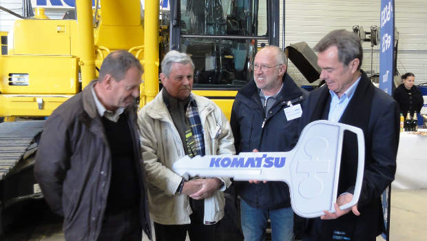 Lima TP met en route la première pelle hybride du Limousin