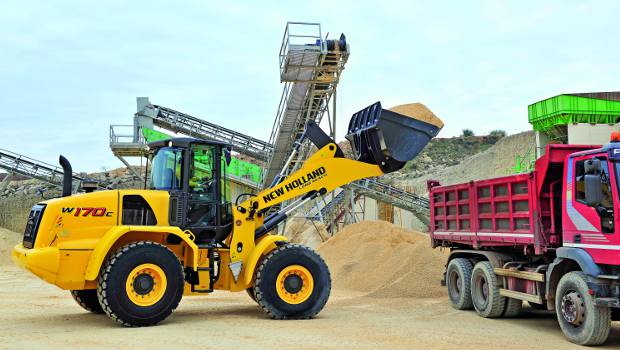 Bauma : New Holland lance une nouvelle version de sa chargeuse W170C