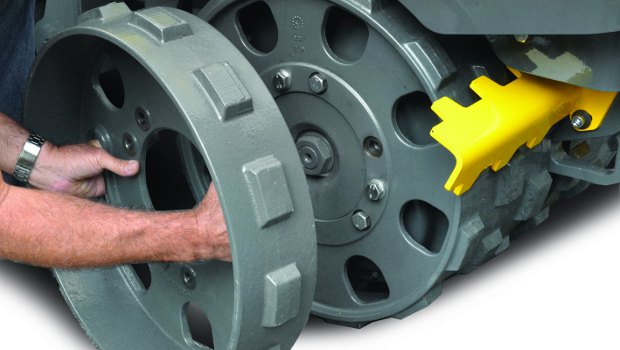 Bauma : Wacker Neuson fait évoluer son rouleau hydraulique à pieds dameurs