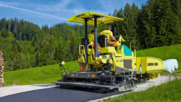 Bauma : Ammann développe un finisseur compact