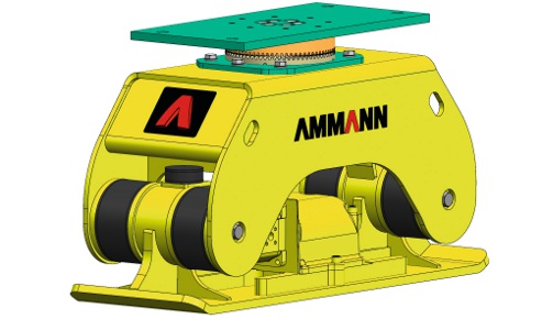 Bauma : Ammann sort une plaque vibrante pour mini-pelles