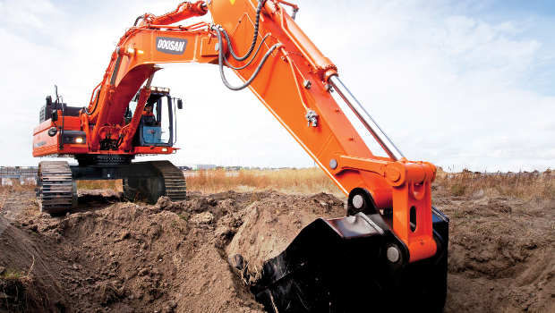 Bauma : deux nouvelles pelles lourdes chez Doosan