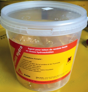 Sika imagine une solution hydrosoluble pour les bétons de remblai ré-excavables