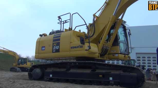 A la découverte de la PC210 LC-10 de Komatsu