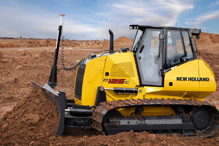 Sur Bauma, New Holland expose ses nouveaux bouteurs série C