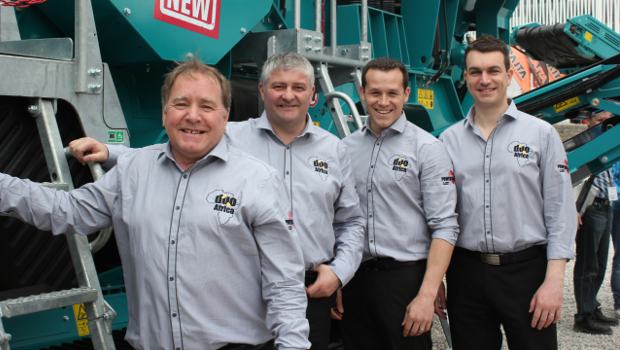 DUO Africa prend la carte Powerscreen au Ghana