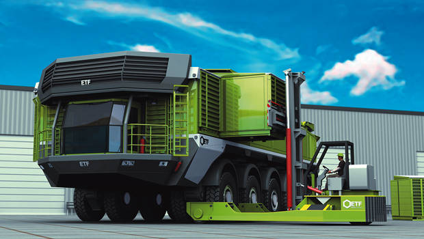 Tombereaux du futur atypiques et déjà en vente 