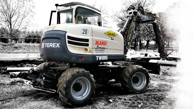 Terex TW85 « circular » : compacité, mobilité, puissance 