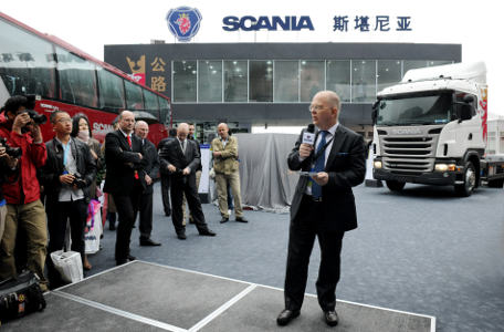 Scania vise le marché chinois 