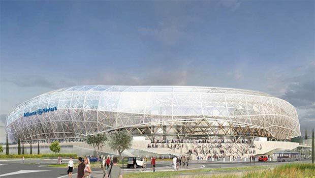 Nice : l'Allianz Riviera, 1er stade à énergie positive