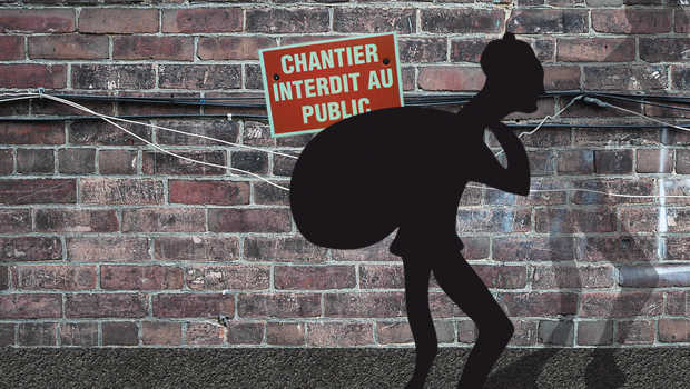 Vols sur chantiers : la mobilisation s’envole 