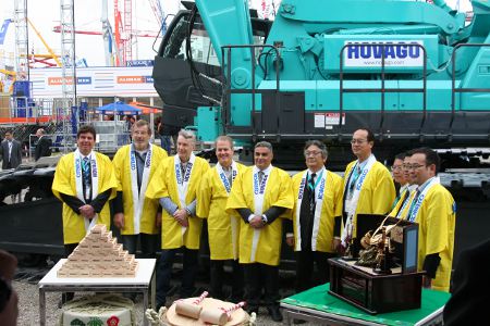 Franc succès pour Kobelco à Bauma