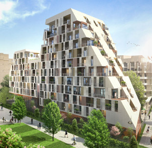 Vinci Immobilier débute la construction de la pyramide Cardinet 17