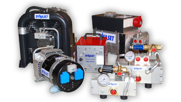 Dynaset fonctionne à la puissance hydraulique
