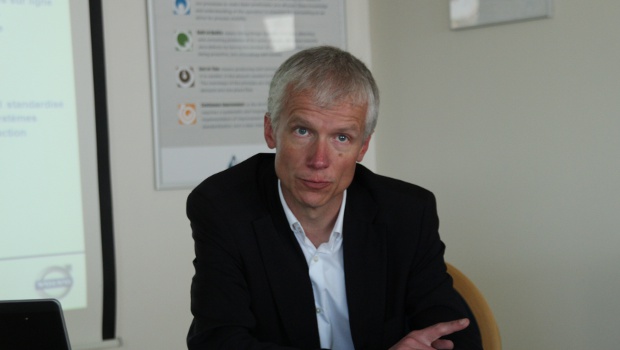  Fiers de produire en France , Dominique Gertner, DG de l'usine Volvo à Belley