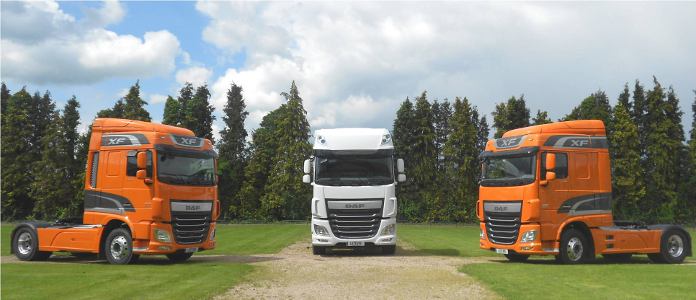 La caravane DAF Euro VI s'arrête à Auxerre