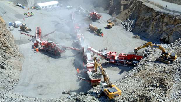 Démonstrations écossaises pour Terex Finlay 