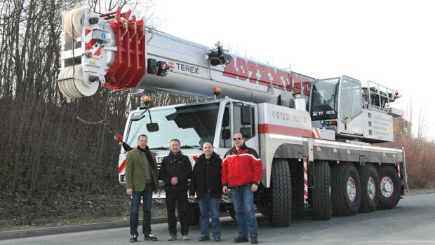 Rothmund acquiert trois nouvelles grues mobiles Terex
