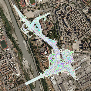 Escota réaménage une section de l'A8 près de Nice