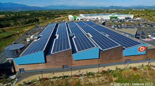 Un ensemble commercial à énergie positive à Perpignan