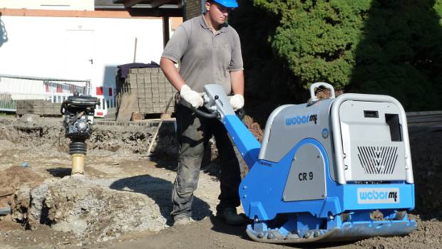 Le CR 9 de Weber MT : un compacteur de sol ergonomique