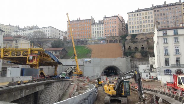 Du sur-mesure en béton préfabriqué pour le tunnel de la Croix-Rousse 
