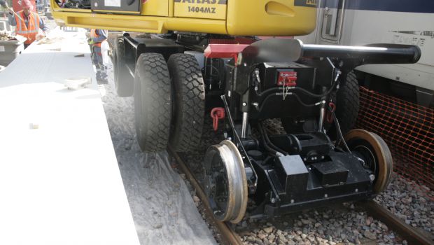Atlas 1404 : une pelle rail-route qui a su évoluer avec le marché 
