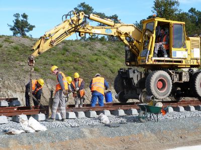 LGV SEA : la ligne Saint Mariens-Clérac en travaux