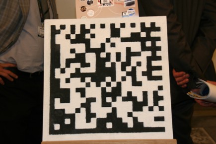 Mosaics Planas lance des dalles Flashcode en béton !
