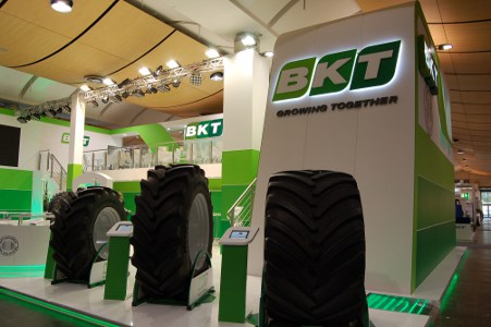 BKT laisse sa trace à Agritechnica
