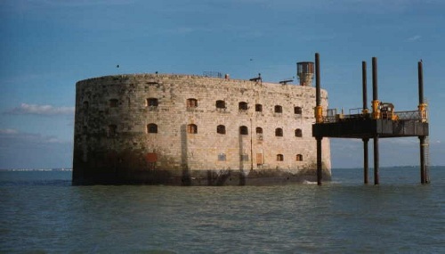 Le Fort Boyard en chantier