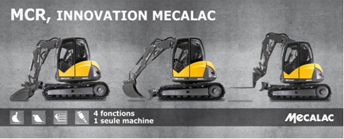 Mecalac expose son concept MCR à Paysalia