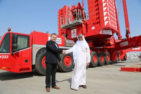 Grue Terex AC 1000 : un atout pour Integrated Logistics au Kuwait