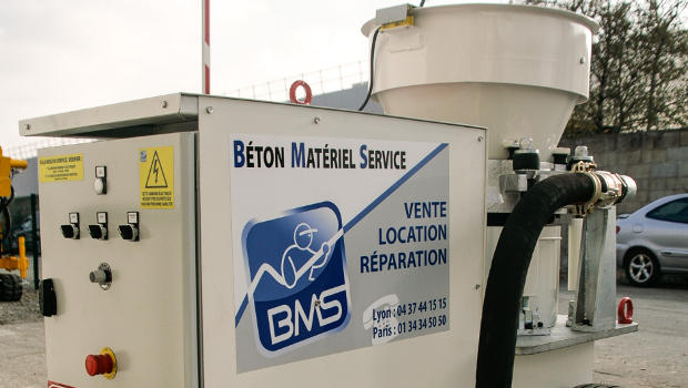 Machine à projeter : BMS devient fabricant