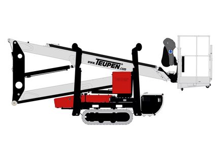 Nacelle Teupen bi-énergie avec motorisation diesel Hatz