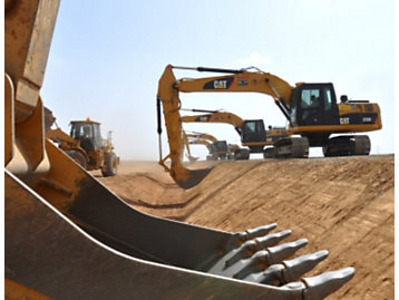 Caterpillar en force sur la LGV Mecque-Médine en Arabie Saoudite