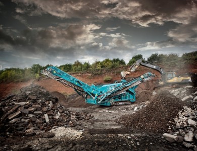 Conexpo : Powerscreen présente le Warrior 2100