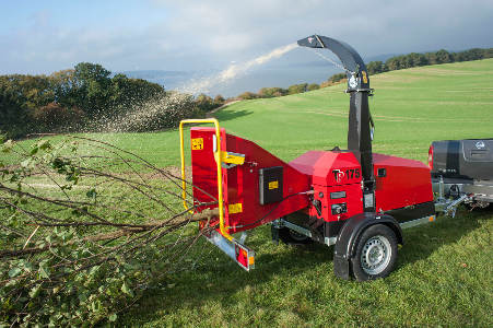 Déchiqueteuse de bois : Linddana allie puissance et légèreté