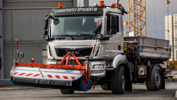 MAN expose ses véhicules Euro 6 à l'IFAT 2014