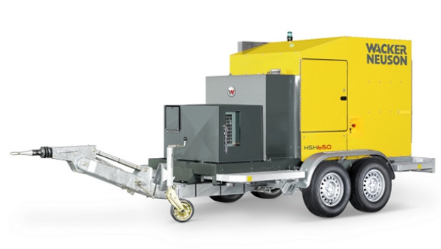 2 réchauffeurs hydroniques de surface Wacker Neuson inédits