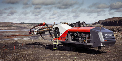 Sandvik reçoit un prix pour sa Pantera DI6400