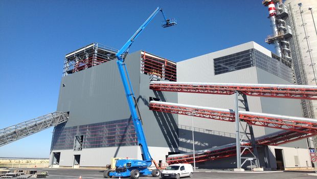 Acces Industrie sur une nouvelle centrale Holcim
