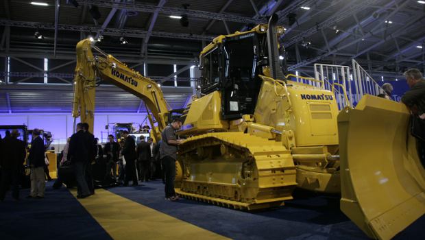 Le show Komatsu à Samoter 2014