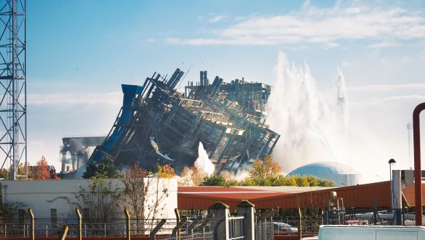 La centrale thermique d’Ambès : 3 enjeux et 30 secondes pour 12 000 tonnes d’acier 