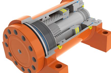 Helac, des vérins rotatifs hélicoïdaux pour charges lourdes