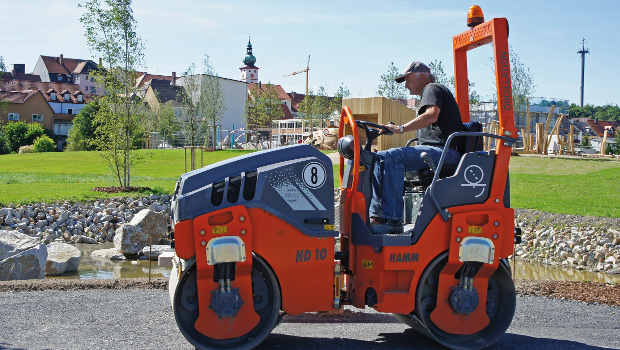 Hamm : la gamme compacte intègre l'oscillation