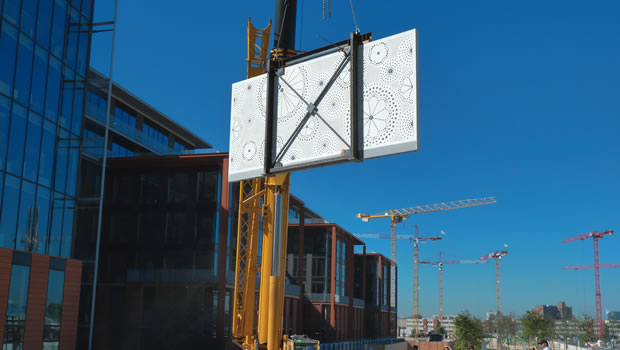 A Saint-Ouen, le béton fleurit le parc des Docks 