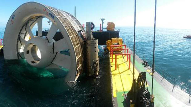 L’hydrolienne bretonne a réussi sa mission