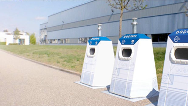 Un nouveau conteneur à papiers du nom d’Origami